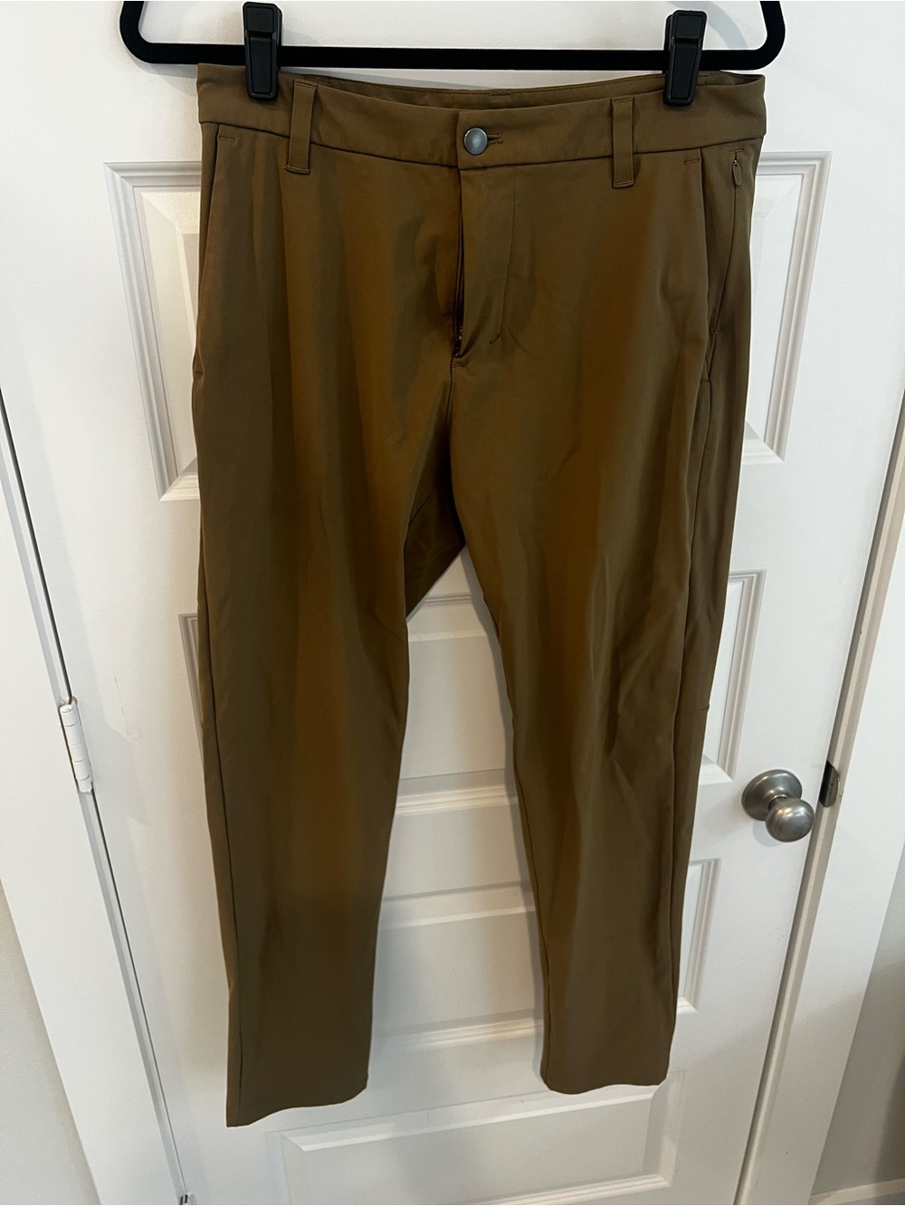lululemon athletica Olive-Brown Stretch Chino Pants